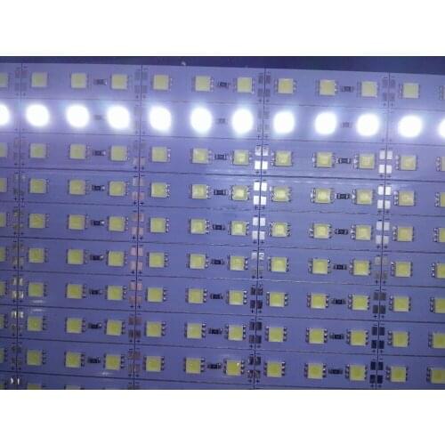 10pcs*50cm high lumen 5050 5054 lights Factory Wholesale DC12V 36 SMD5050 LED Hard Rigid LED Strip Bar Light extra bright