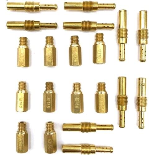 20pcs Carburetor Main Jet Kit Set Slow/Pilot Jet & Main Jet