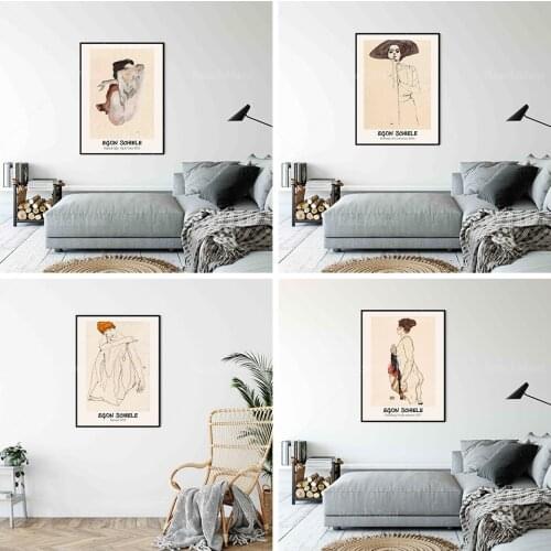 Egon Schiele (Egon Schiele) Fair Agent Modernism Egon Schiele Museum (Egon Schiele Museum) Print Egon Schiele (Egon Schiele) Pos