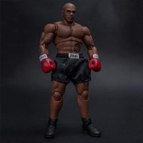 1/12 scale figure boxer Tyson three-headed sculpture tattoo version 6 inch action figure toy model gift collection