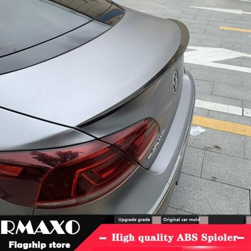 ForVW CC Spoiler 2009-2016 Volkswagen CC ZSK Spoiler ABS plastic Material Car Rear Wing Color Rear Spoiler