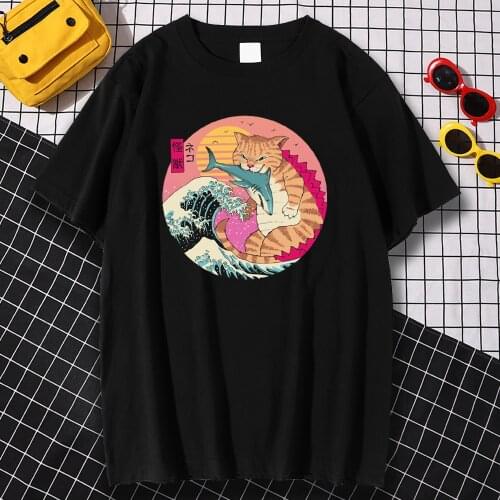 Japan Anime Printing Naruto Tshirts Man Oversize Vintage Sweat T Shirts Loose Cotton T-Shirts Cartoon Summer Tee Clothes Men New