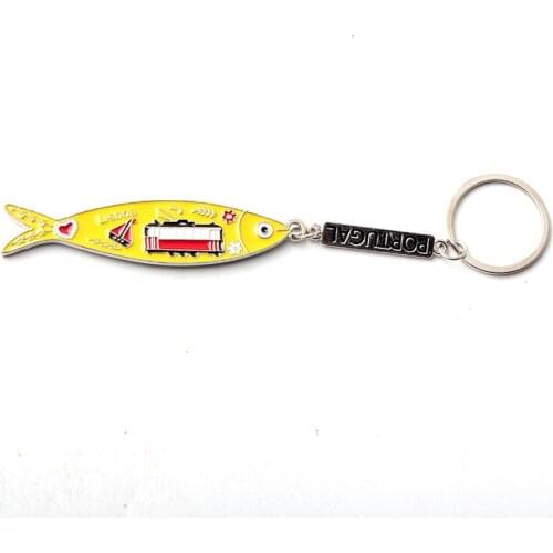 My Shape Stainless Steel Engraved Key Chain For Lisboa Portugal Anti-lost Keychain For Women Men Keyholder Gift 2020