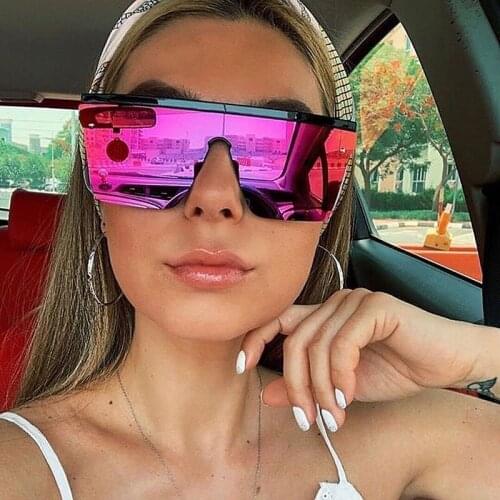 New Square Designer Sunglasses Women Men Luxury Fashion Sun Glasses Classic Unisex 7 Color Rivet Eyewear