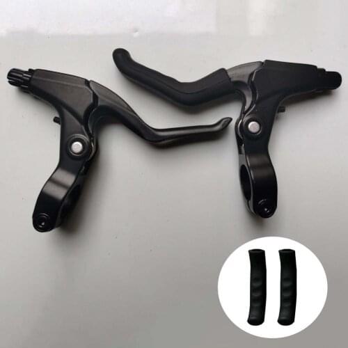 Portable 1Pair Useful Bike Brake Handle Protector Comfortable Touch Brake Cover Lightweight for Travel