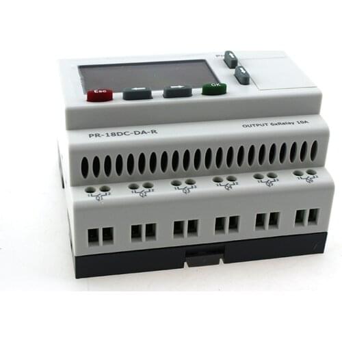 1PCS PR-18DC-DA-R PLC industrial control board programmable controller high-speed pulse output 100% new and original