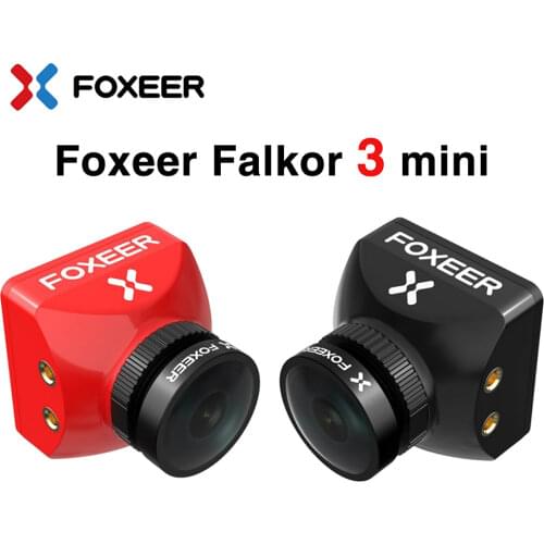 Good Sale Foxeer Falkor 3 Mini 1200TVL StarLight 0.0001Lux Global WDR Low Latency FPV Camera for FPV Racing RC Drone