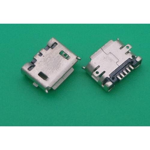 Brand new SMD feet 5p Micro usb Jack Connector Charging Socket for Sony Ericsson X10 X8 E10 E15 E16 J108 W100 phone