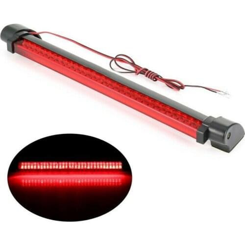 Lamp Brake Light Lens Mount Stop 12V Truck 24LED Universal Bright Vehicle Car