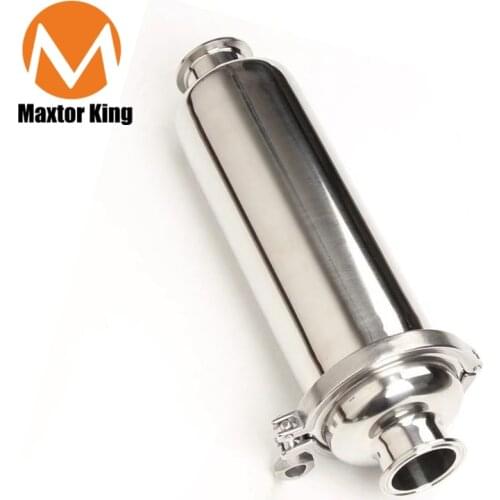 MK Fit OD 19/25/32/38/51/63mm Pipe Tri Clamp In-line Filter Strainer Homebrew Beer Brewing SUS 304 Stainless Steel