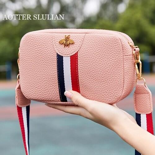Female New Stylish Bags Single Strap Crossbody Mini Bag for Women Phone Coins PU Leather Handbags Vintage Messenger Lady Bag