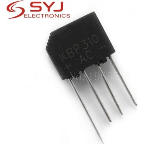 10pcs/lot KBP310 KBL-310 SIP-4 3A 1000V Bridge Rectifier new and original In Stock