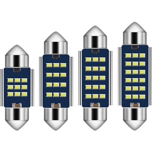 100pcs NEW Car LED C5W LEDs Festoon Products 9 12 15 18 LED 2016 Auto Interior Dome Lamp Reading Light Accessories