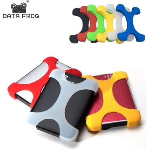 DATA FROG 2.5 "Mobile Hard Disk Silicone Case Shockproof Box Protective Cover For Seagate Backup Plus External Hard Drive