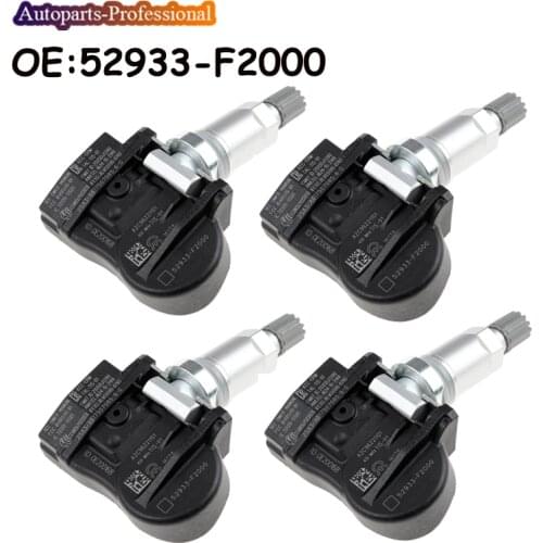 4 PCS For 2015-2022 Hyundai ELANTRA I30 I30 FASTBACK KIA OPTIMA NIRO TPMS Tire pressure Sensor 52933-F2000 52933F2000 433MHZ Car