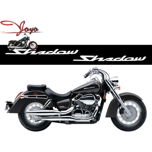 Motorcycle Gas Tank Emblem Decals Sticker Stickers For Honda Shadow VT 400 600 750 1100 1300 Shadow 210mm x 16mm