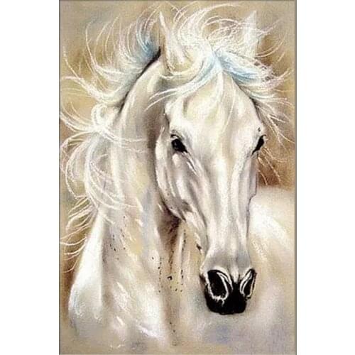 SenyuArt 5D Diamond Painting Full Round Square Embroidery Picture Mosaic Accessories Animal Horse Paiting Cross Stitch Kit Craft