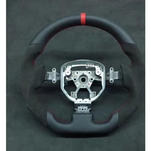 Cuatomized Sports Steering Wheel Napper Alcantara Leather compatible for Nissan GTR R34 1999-2003
