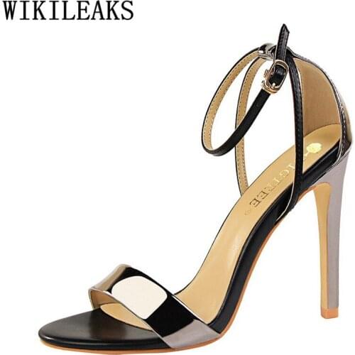 Office Shoes Women Summer Sandals Elegant Shoes Open Toe Heels High Heels Sandals Women Party Shoess Woman Sandals 2020 Summer