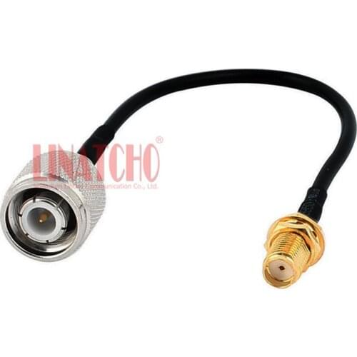 20CM SMA female to TNC male RG174 connecting cable