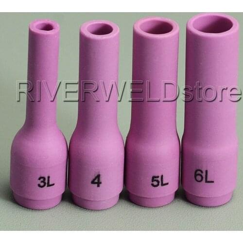TIG KIT Long Alumina Nozzle 796F70 796F71 796F72 796F73 Fit TIG Welding Torch WP SR PDA DB 9 20 25,4PK