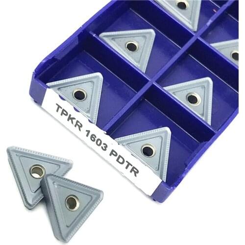 TPKR1603 PDTR LT30 Carbide insert lathe tools Internal turning tool TPKR 1603 Cutting tool turning insert CNC hard alloy insert