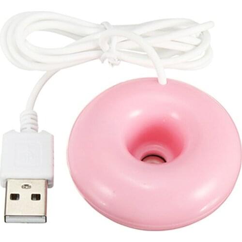 1 pcs usb office desktop mini humidifier portable air purifier creative donut humidifier Mini sprayer