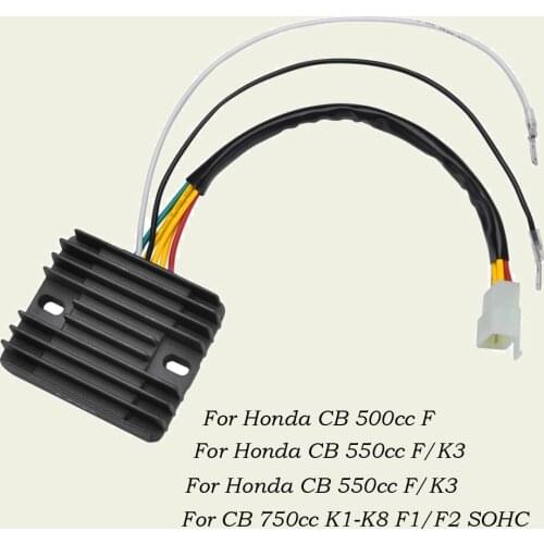 Regulator Rectifier For Honda CB 400cc 500cc 550cc F K3 CB 750cc K1-K8 F1/F2 SOHC CB350F CB400F CB500 CB550K CB750K CB550F CB750