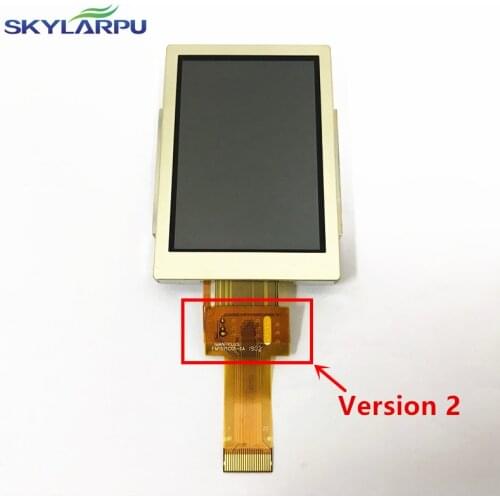 Skylarpu 2.6" inch LCD screen for Garmin Atemos 50 Hound tracker Handheld GPS LCD display screen panel Repair replacement