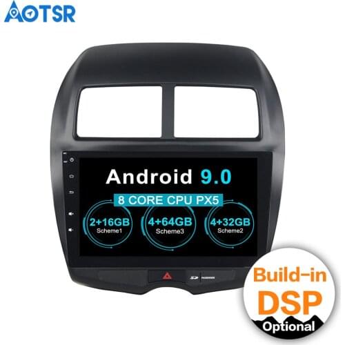 10.1" Android 9.0 Car Player GPS Radio No DVD for MITSUBISHI ASX 2010-2012 navigation multimedia stereo auto Headunit with DSP