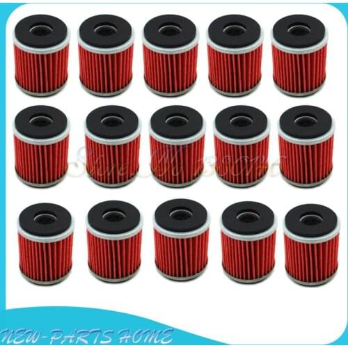 15pcs Oil Filters For Yamaha WR250F WR250 WR250X\R WR450 WR450F YFZ450 YZ250F YZ450 YZ450F Part #5D3-13440-09