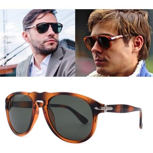 2021 Classic Vintage Pilot Steve Style Polarized Sunglasses 007 Driving Brand Design Sun Glasses Oculos 649