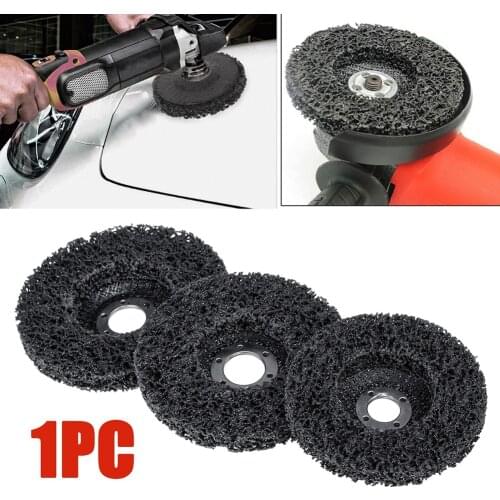 4 inch Poly Strip Disc Abrasive Wheel Paint Rust Remover Clean Grinding Wheels for Angle Grinder Car Truck Motorcycles