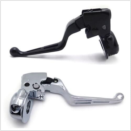 Aftermarket free shipping motorcycle parts Clutch Lever w/ Mount Bracket For Harley davidson 2008-later Dyna /2008-2014 Softail