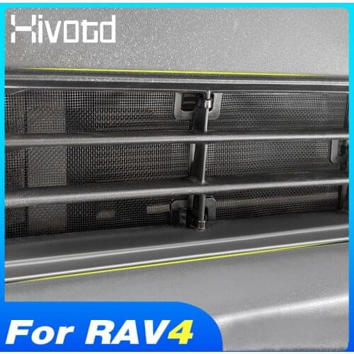 For Toyota Rav4 2021 2020 Accessories Front Grille Insect Screen Body Protection Exterior Decoration Net Car Part Modification
