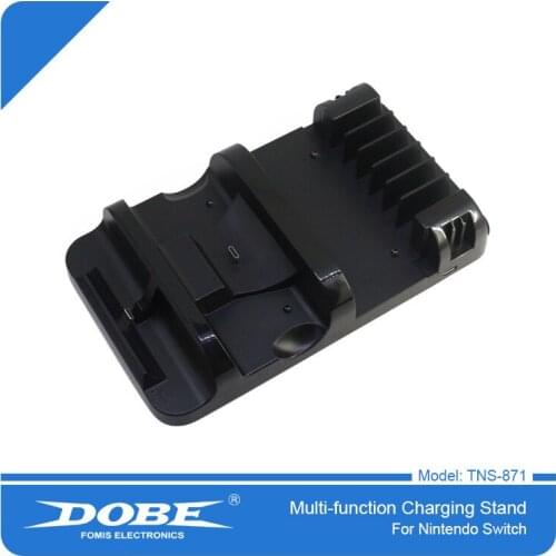 Foleto NS Accessories for Nintend Switch Dock Stand 6 Game Cards Boxes Storage Game Console NS Pro Controller Charging Stand Gam