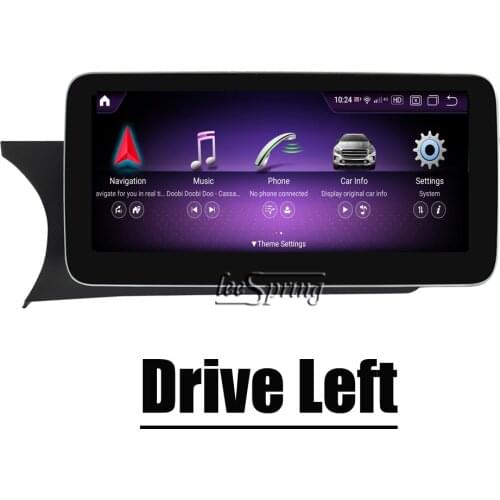 10.25" 1920*720 Android 11 GPS Navigation Car Multimedia Player for Mercedes Benz C-Class 204 W204 C204 S204 NTG4.5 2011-2014