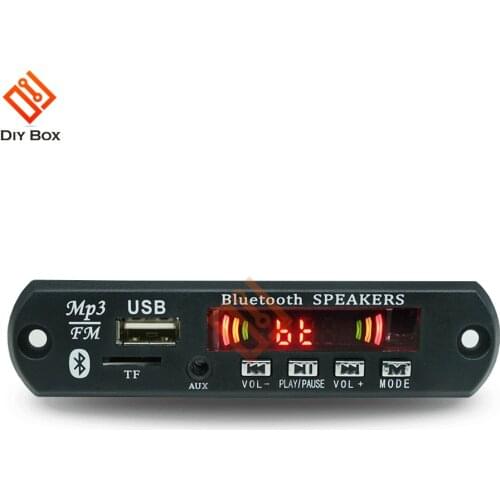 DC12V Car TF Card Version 2*15W Power Amplifier MP3 Decoder Board With Radio FM Function With Remote Control