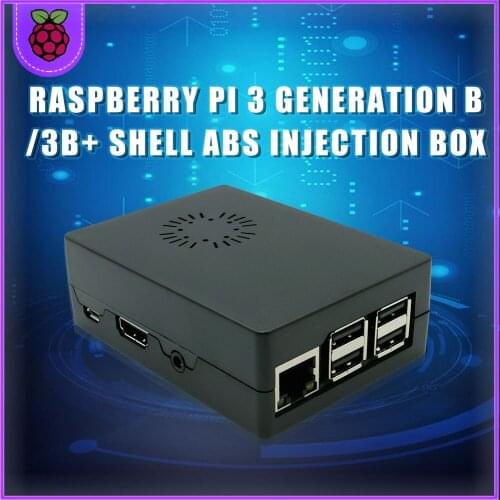 Raspberry Pi 3 ABS Case Plastic Box compatible for Raspberry Pi 3B/3B+/2B dropship