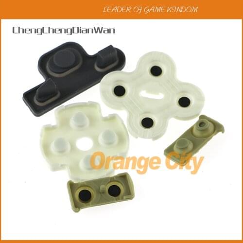 ChengChengDianWan 200sets/lot Conductive silicone rubber controller rubber for playstation 3 ps3 wireless controller