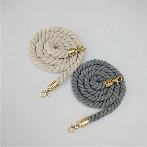 Ladies belt bag with handbag accessories braided rope shoulder strap ladies shoulder Messenger bag accessories handmade straps