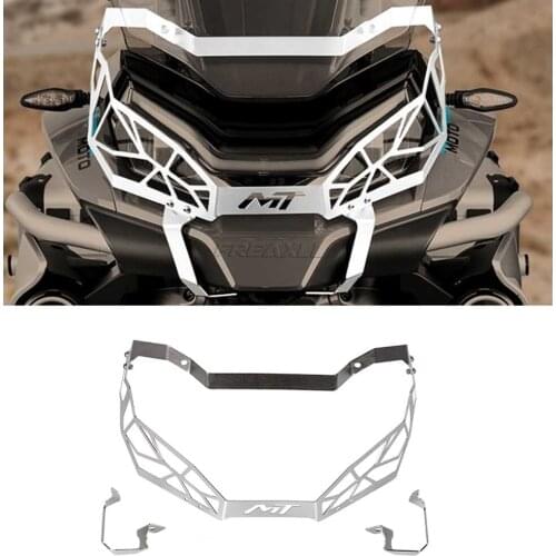 FOR CFMOTO 800MT 2021 2022 Motorcycle Modification Grille Headlight Head light Guard Lense Cover Protector Accessories