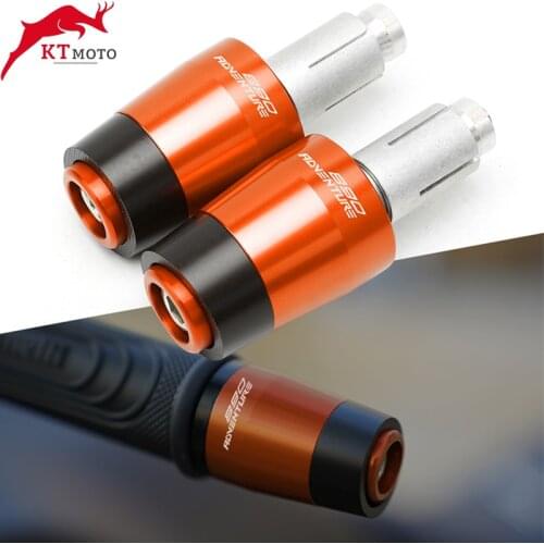For KTM 890 ADV 890 Adventure R 890 ADV 2021 7/8 Motorcycle CNC Handlebar Gear Balanced Plug Slider Handle Bar End Grips