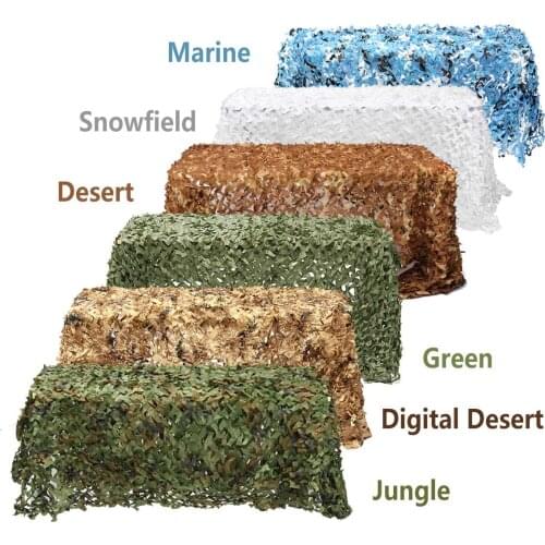 5mx2.5m Camo Netting Camouflage Net for Car Cover Camping Woodland Military Hunting Shooting