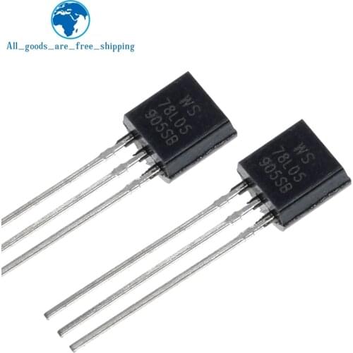 100pcs 78L05 L78L05 Linear Voltage Regulators 5.0V 0.1A Positive TO-92 new original