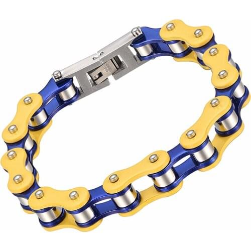 MJB0172 New Jewelry Heavy Chunky Cuban Link Chain Bracelet Stainless Steel Silver Color Brushed Matte Bracelet