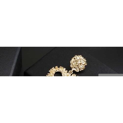 Fashion Statement Earrings Heart Geometric Earrings for Women Hanging Dangle Earrings Drop Earrings 2020 Modern Female Jewelry