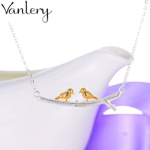 Trendy Bird Choker Necklaces For Women Fashion Long Sweater Chain Necklaces 2021 Party Jewelry Gift