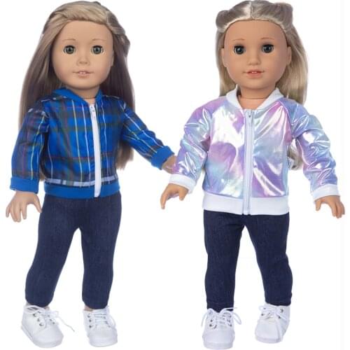 2021 New Jacket Fit for American Girl Doll Clothes 18-inch Doll , Christmas Girl Gift(only sell clothes)