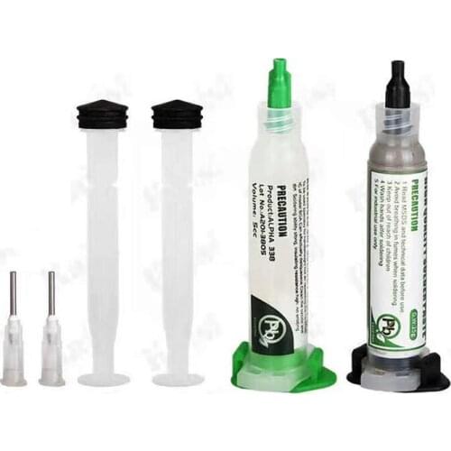PCB UV Photosensitive Mask inks 2 in 1 Kit Curable Solder BGA Green oil Circuit board Soldering Paste Flux Oil